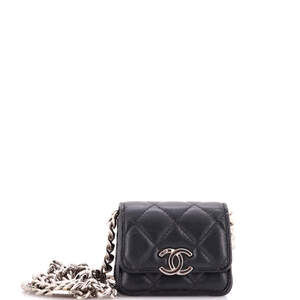Chanel Coco Enamel Strap Flap Clutch #225777C22B